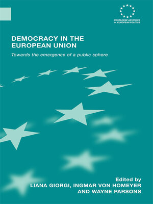 cover image of Democracy in the European Union